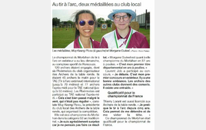 Article Ouest France CD TAE PLOERMEL